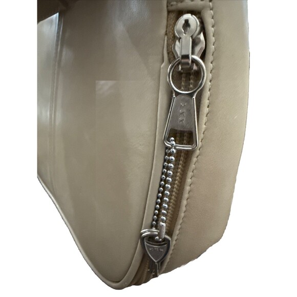 Coronado Leather Concealed Carry Purse Lock w/ 2 Keys Hobo Tan Zipper Pocket EUC - Picture 3 of 16